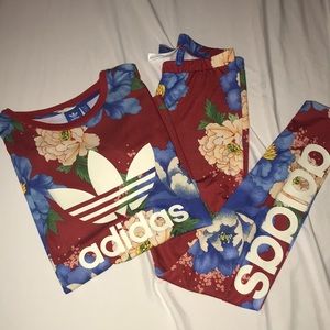 Adidas Floral Set